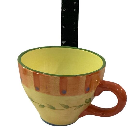 Pfaltzgraff Napoli Hand Painted Mugs, Soup, 16oz. Set of 4 Coffee Mugs - Picture 4 of 9